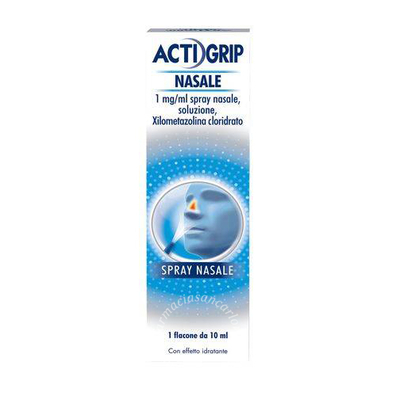Actifed decongestionante 1 mg/ml spray nasale, soluzione  1 mg/ml spray nasale, soluzione 1 flacone hdpe da 10 ml 