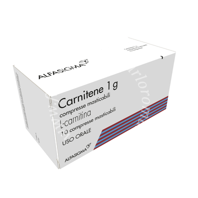 Carnitene  1 g compresse masticabili  blister alu/alu 10 compresse 