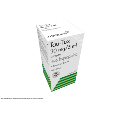 Tau–tux 30 mg/5 ml sciroppo 1 flacone da 200 ml